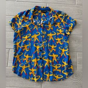 NOOWORKS Joyce Shirt in Tigerman Size XL Like New